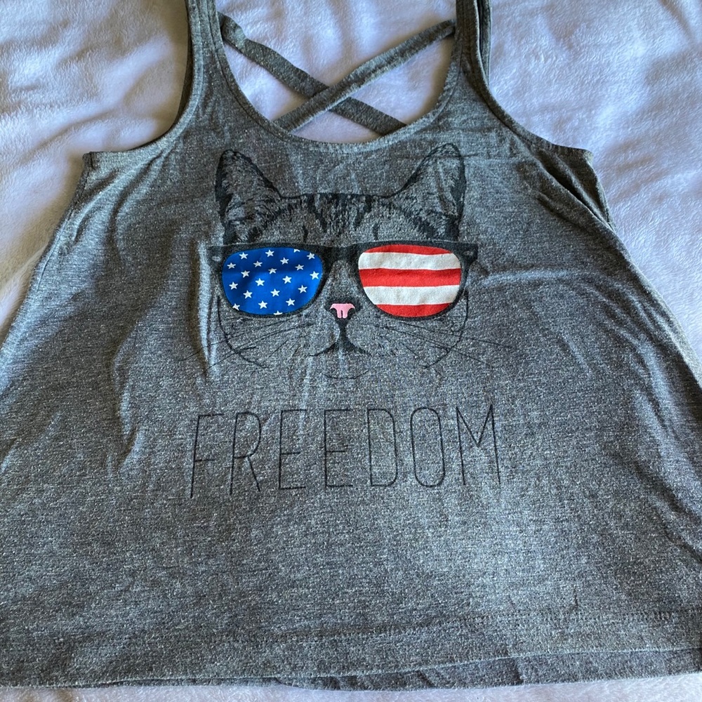 freedom criss cross tank